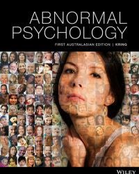 Abnormal Psychology, 1st Edition (includes eText)