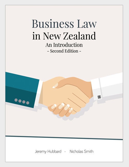 Business Law in New Zealand: An Introduction, 2nd Edition