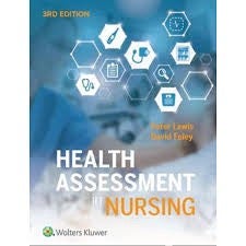 Health Assessment in Nursing ANZ 3ED