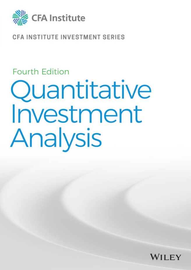 Quantitative Investment Analysis 4ed